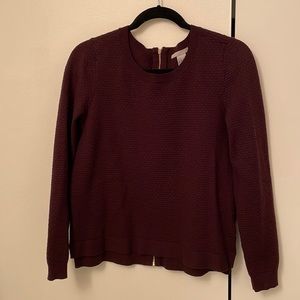 Burgundy Sweater